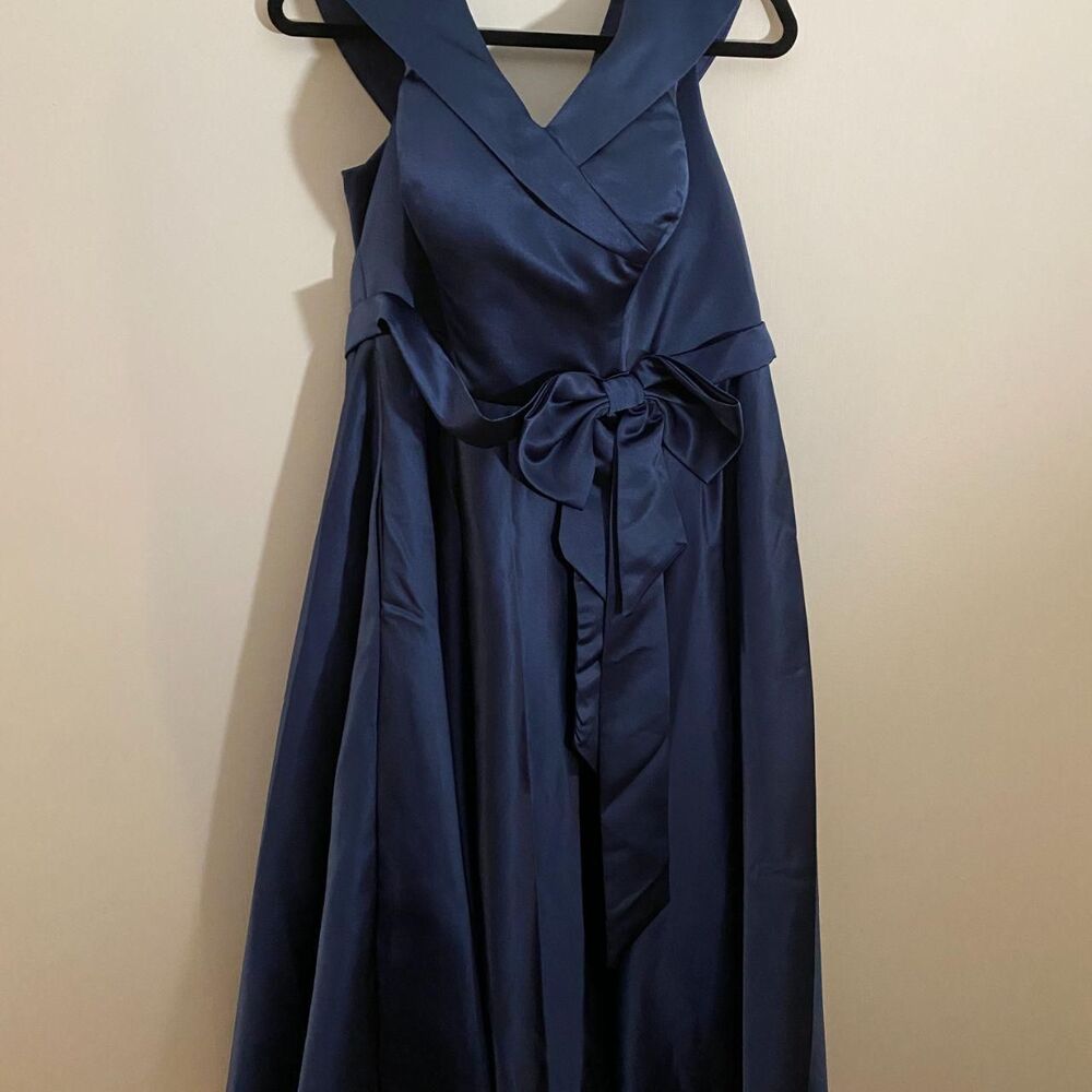 Unbranded Women's Navy and Blue Formal-dresses